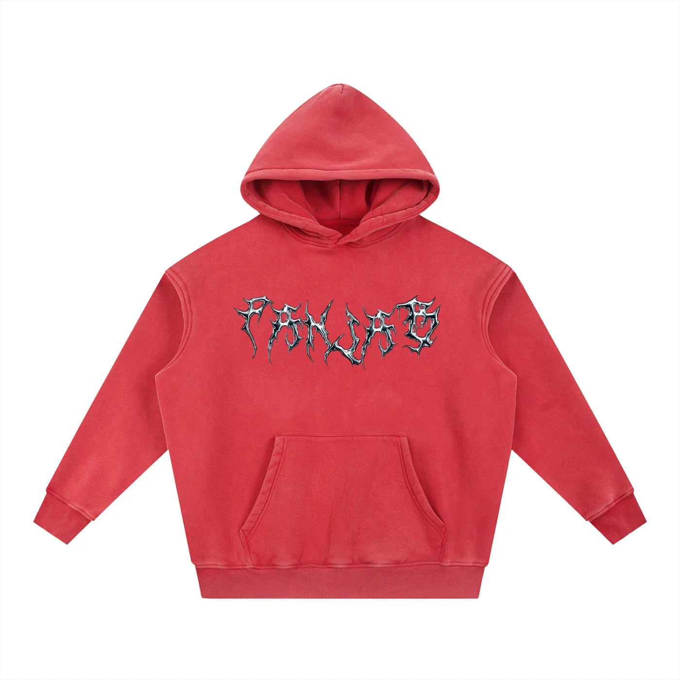 PANJAB X PANTHER Y2K x RisenRetro Snow Wash Fleece Oversize Hoodie