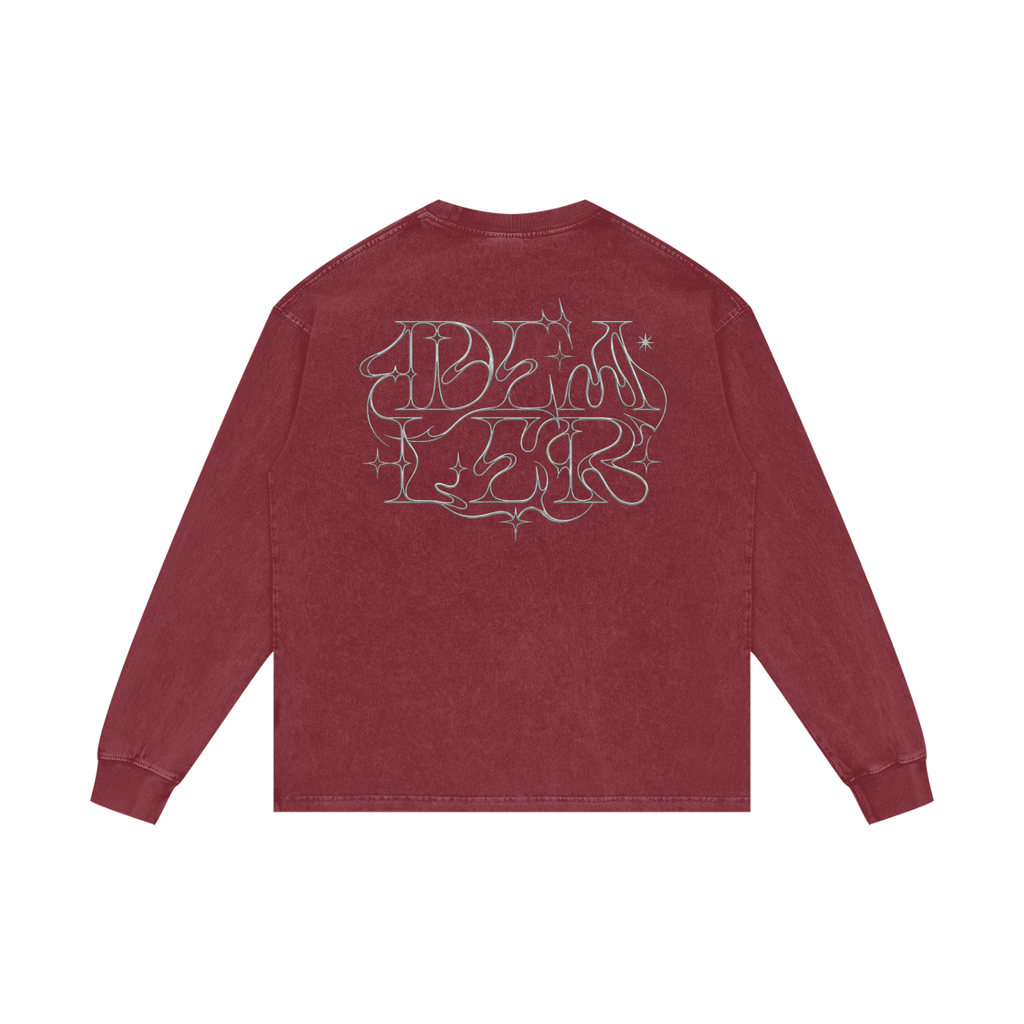 DEALER | RISENRETRO | Acid Wash Oversize Long Sleeve T-Shirt