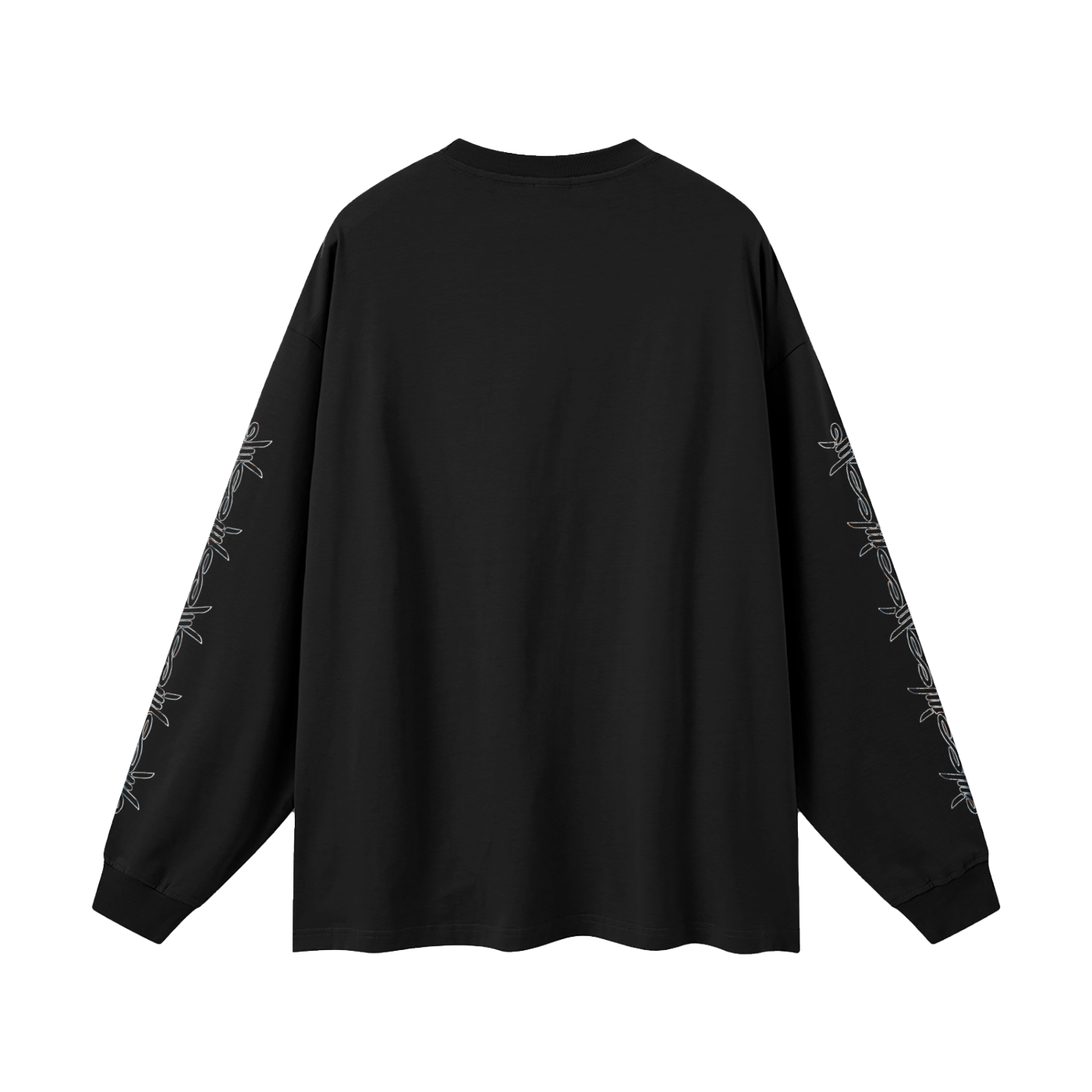 RAW RICH RARE X Risen Retro Oversized Unisex Long Sleeve T-Shirt