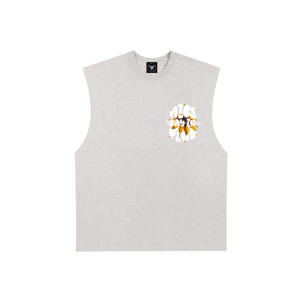 Nice Day in Da Pind | RisenRetro | Raw Edge Cotton Tank Top