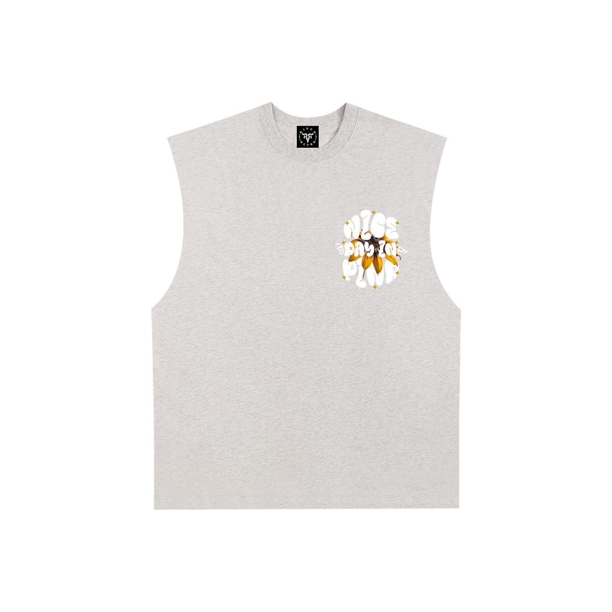 Nice Day in Da Pind | RisenRetro | Raw Edge Cotton Tank Top