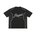 PANJAB LEGACY x RISEN RETRO  Contrast Piped Panel T-Shirt