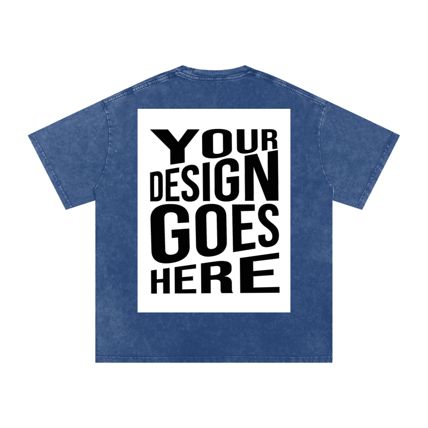 CUSTOM ORDER X RisenRetro Snow Washed Oversized Cotton T-Shirt