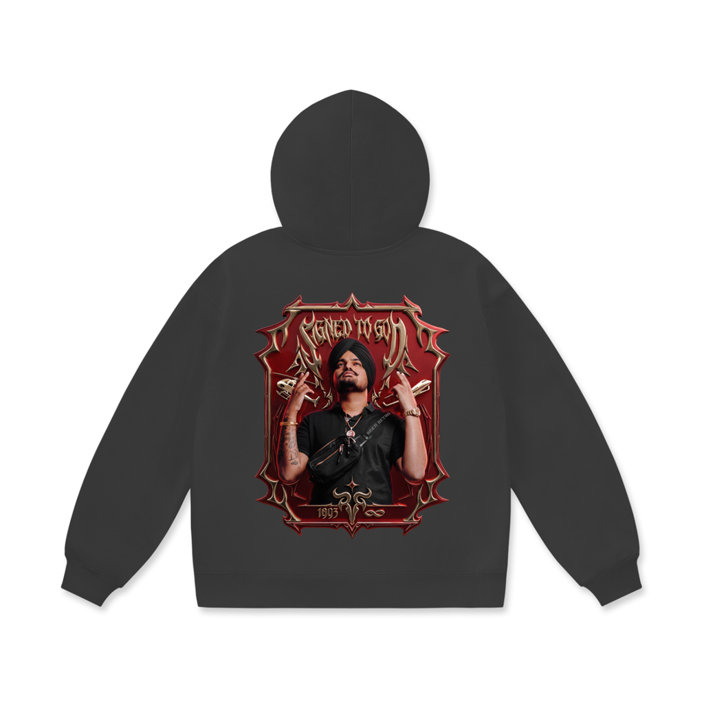 SIGNED TO GOD | PLUS SIZE | Oversize Heavyweight Fleece Hoodie
