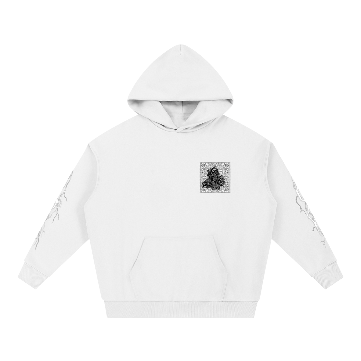 PANJAB BANDANA FLASH Essential Heavyweight Hoodie | RISENRETRO