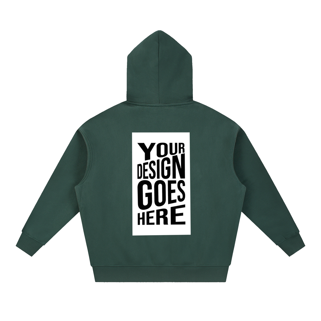 CUSTOM ORDER | RISENRETRO | Essential Oversized Boxy Fit Fleece Hoodie