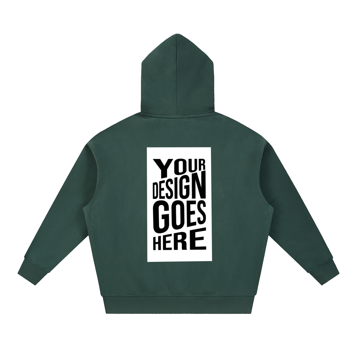CUSTOM ORDER | RISENRETRO | Essential Oversized Boxy Fit Fleece Hoodie