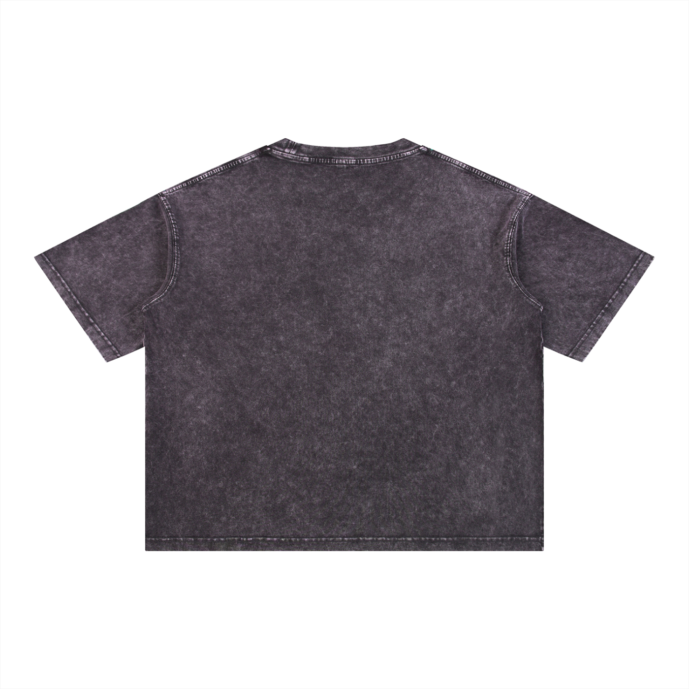 Moose Print S.M.W X RISEN RETRO Wash Boxy Cotton T-Shirt