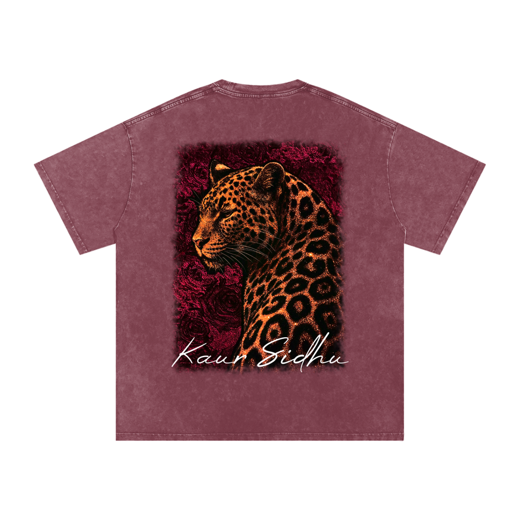KAUR SIDHU CSTM DSGN Snow Washed Oversized Cotton T-Shirt