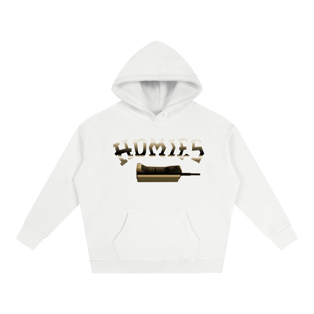 HOMIES 911 X RisenRetro Oversize Fleeced Hoodie