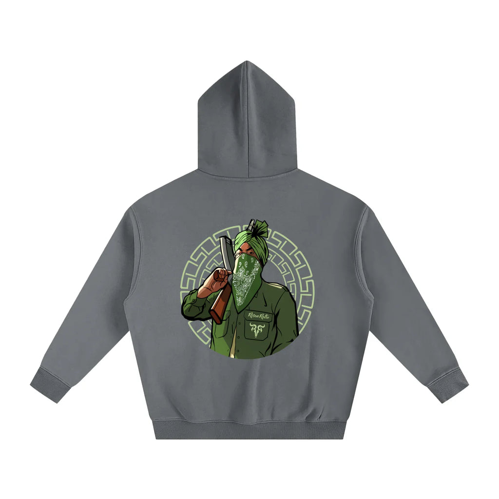 Sweat à capuche oversize en polaire SMW OG