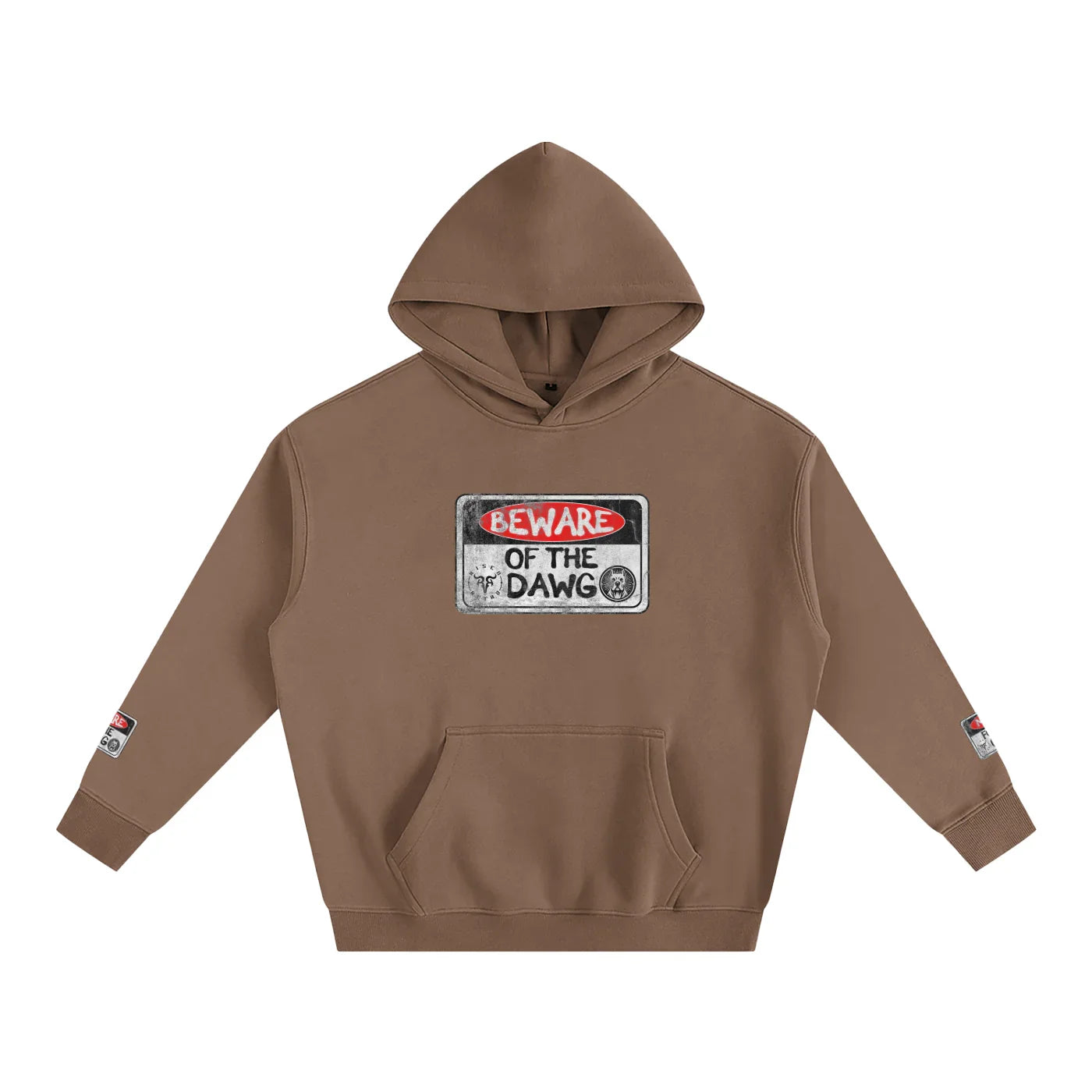 Attention au sweat à capuche oversize en polaire Dawg X RisenRetro