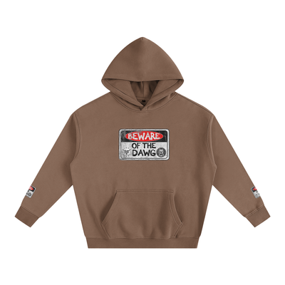 Beware of the Dawg X RisenRetro Oversize Fleeced Hoodie