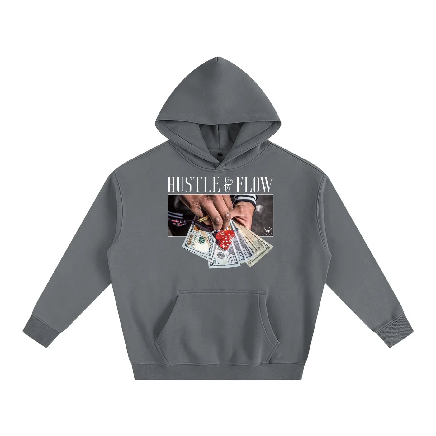 Sweat à capuche oversize en polaire Hustle & Flow X RisenRetro