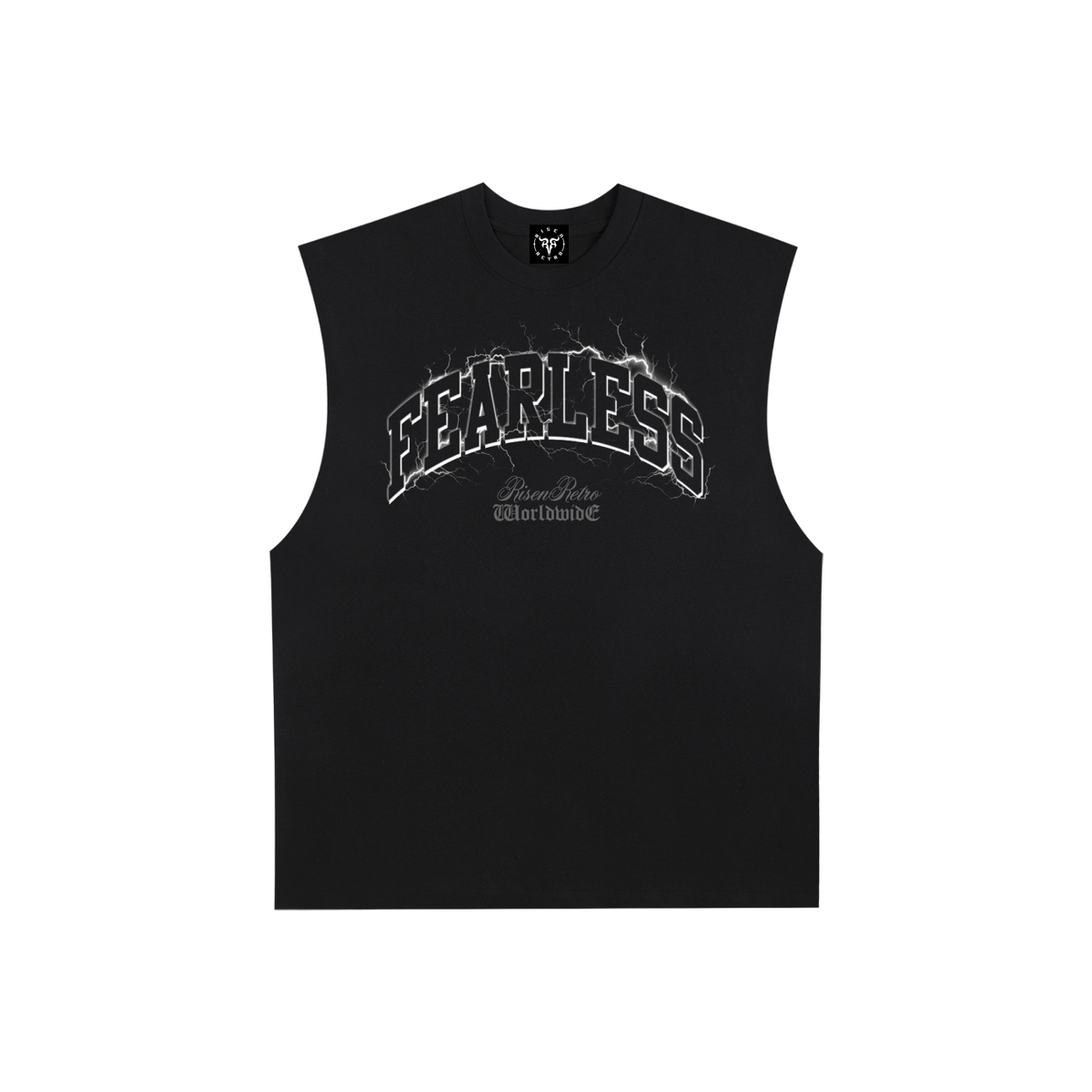 FEARLESS V2 | RisenRetro | Raw Edge Cotton Tank Top
