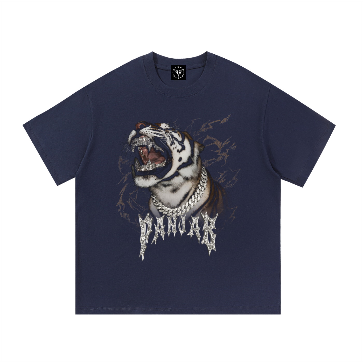 TIGER ROAR V3 X Risen Retro Essential Cotton T-Shirt