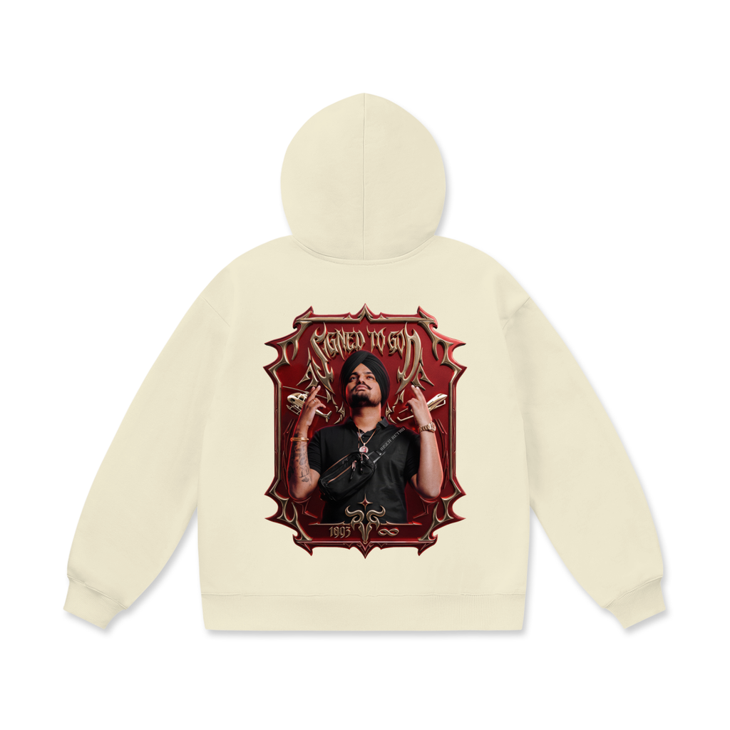 SIGNED TO GOD | PLUS SIZE | Oversize Heavyweight Fleece Hoodie