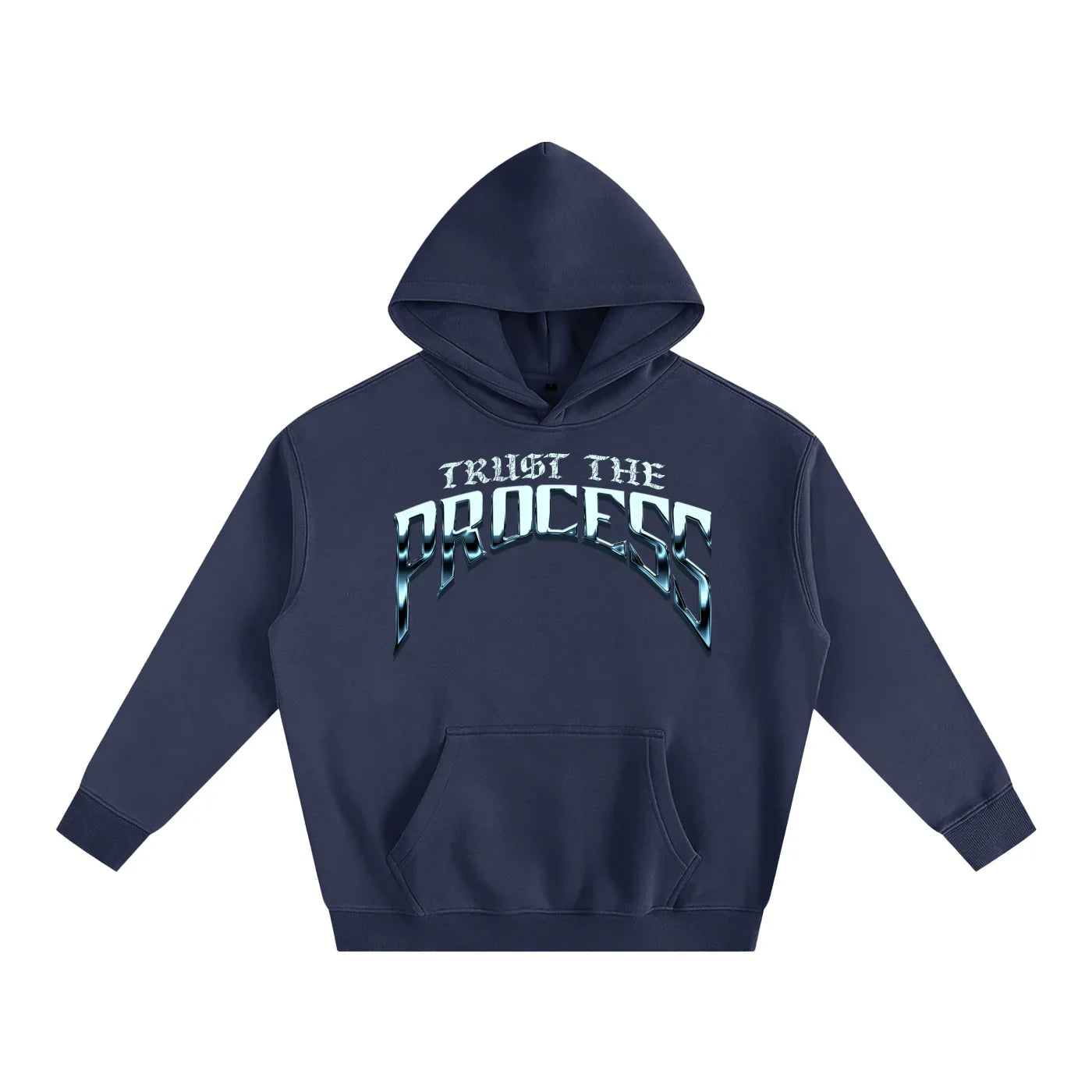 Trust The Process X Risen Retro Oversize Fleeced Hoodie