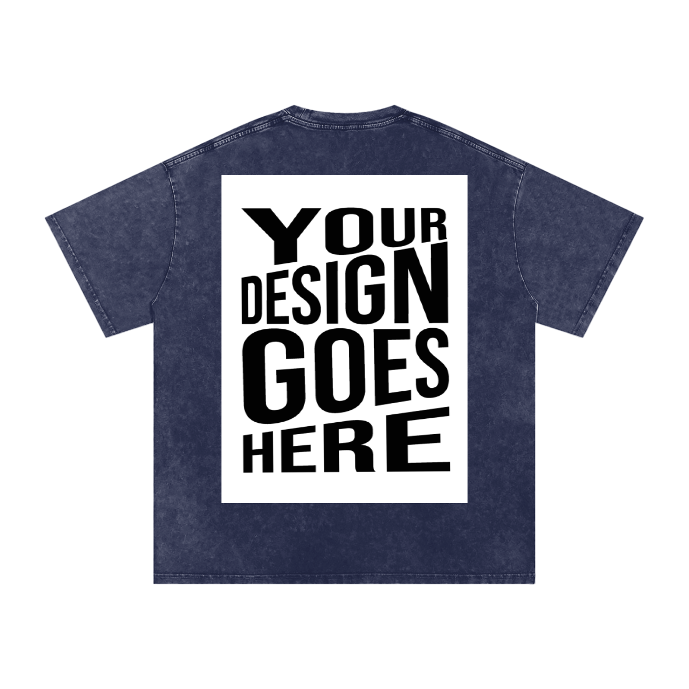 CUSTOM ORDER X RisenRetro Snow Washed Oversized Cotton T-Shirt