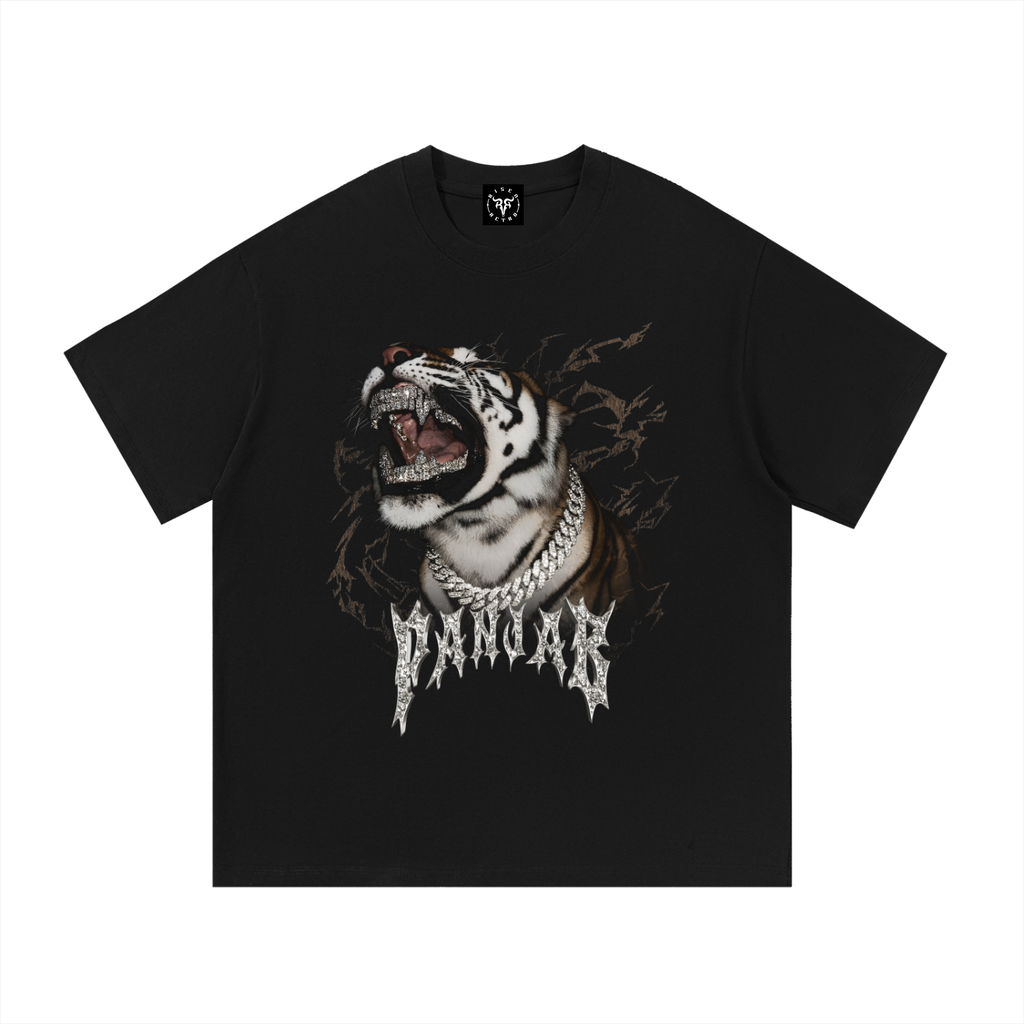 TIGER ROAR V3 X Risen Retro Essential Cotton T-Shirt