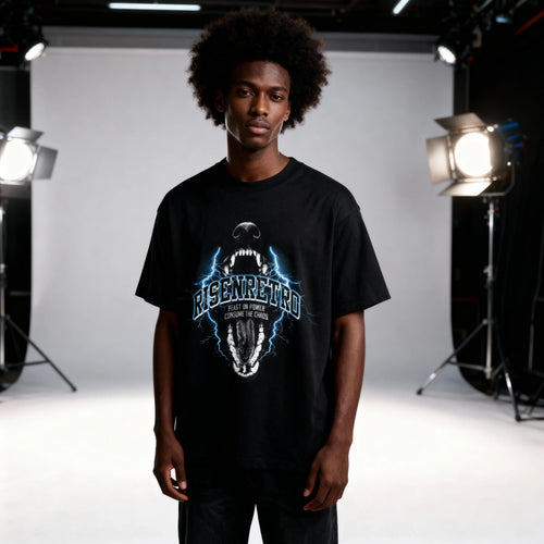 T-shirt Fangs X RisenRetro Essential en coton