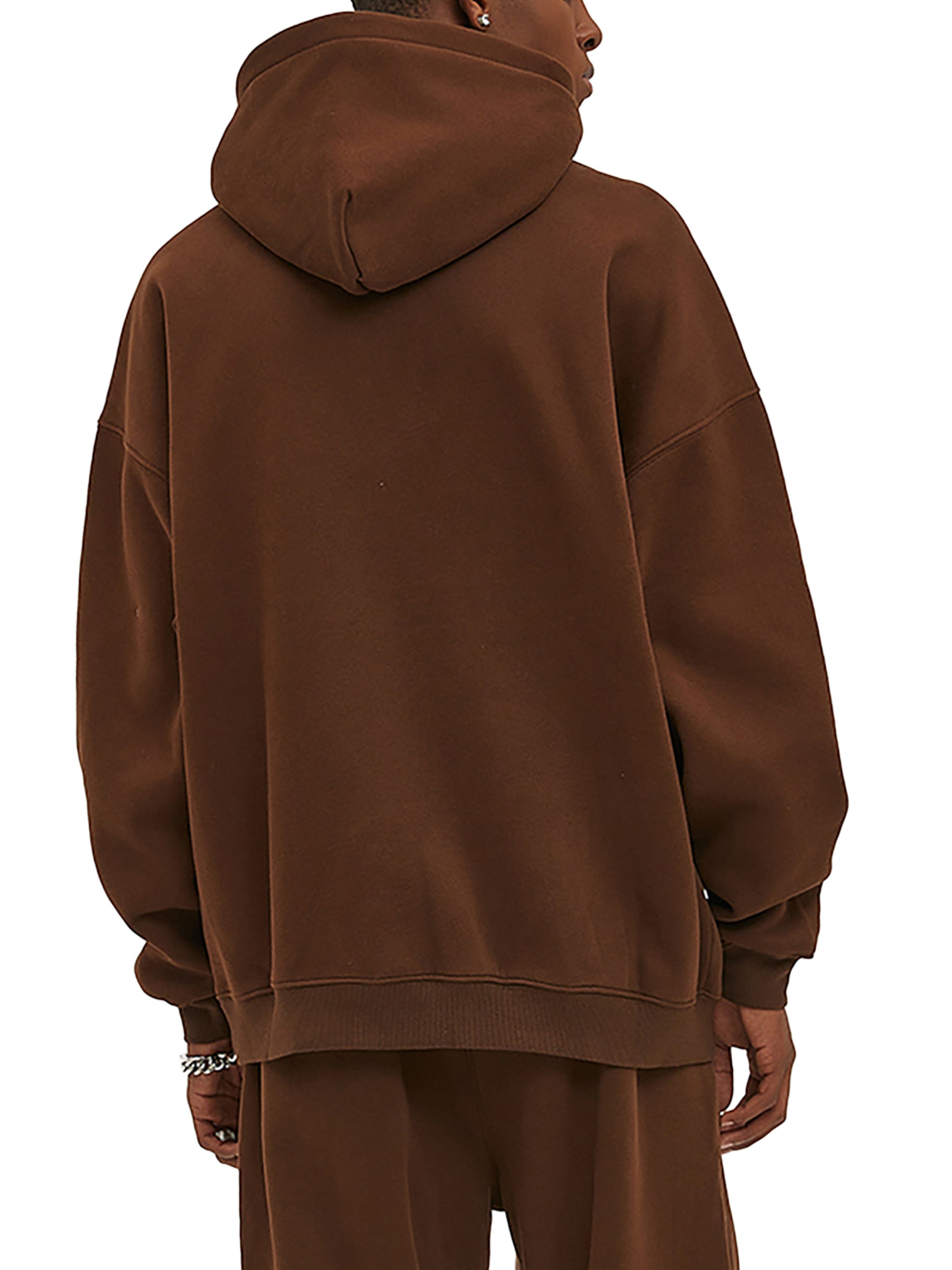 Gangsta Oversize Fleeced Hoodie