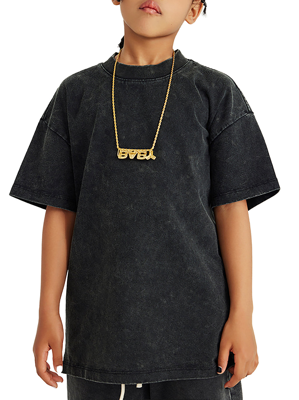 AUJLA SZN CSTM DSGNR Snow Washed Kids' T-Shirt