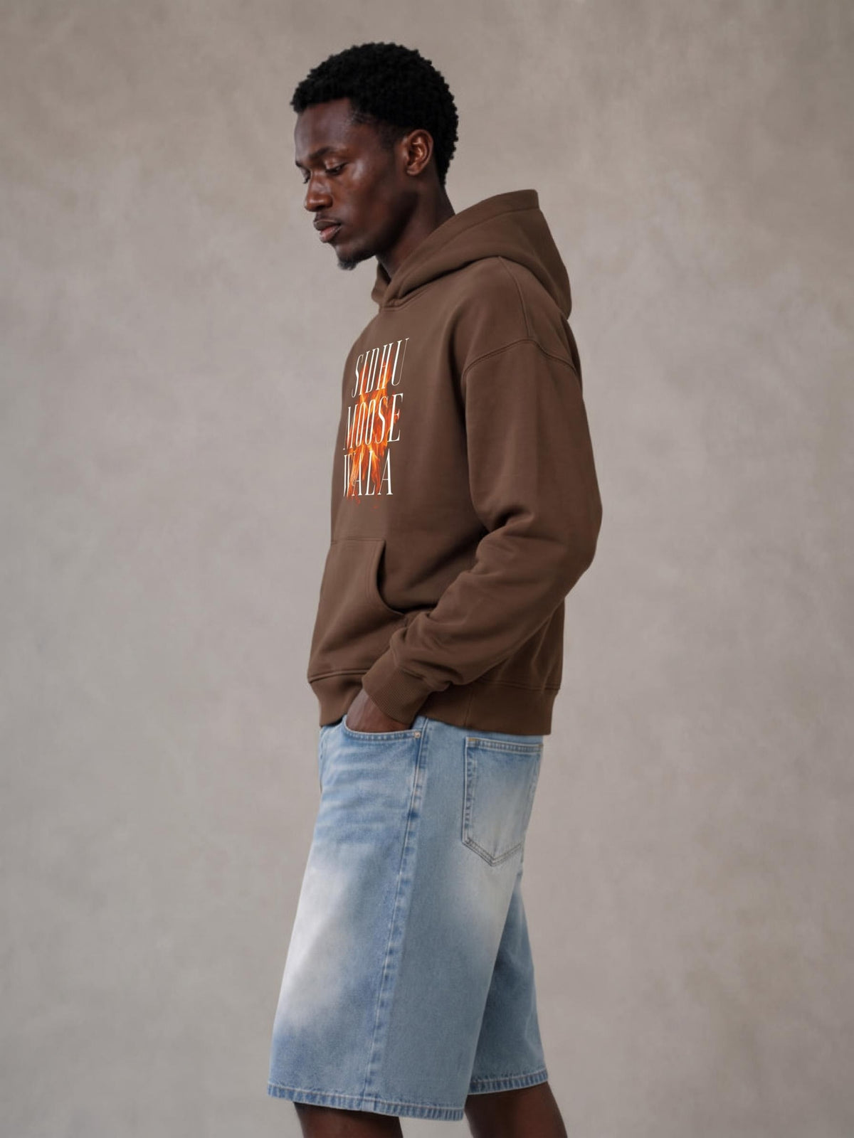 SIDHU MOOSE WALA X RISENRETRO Essential Heavyweight Hoodie