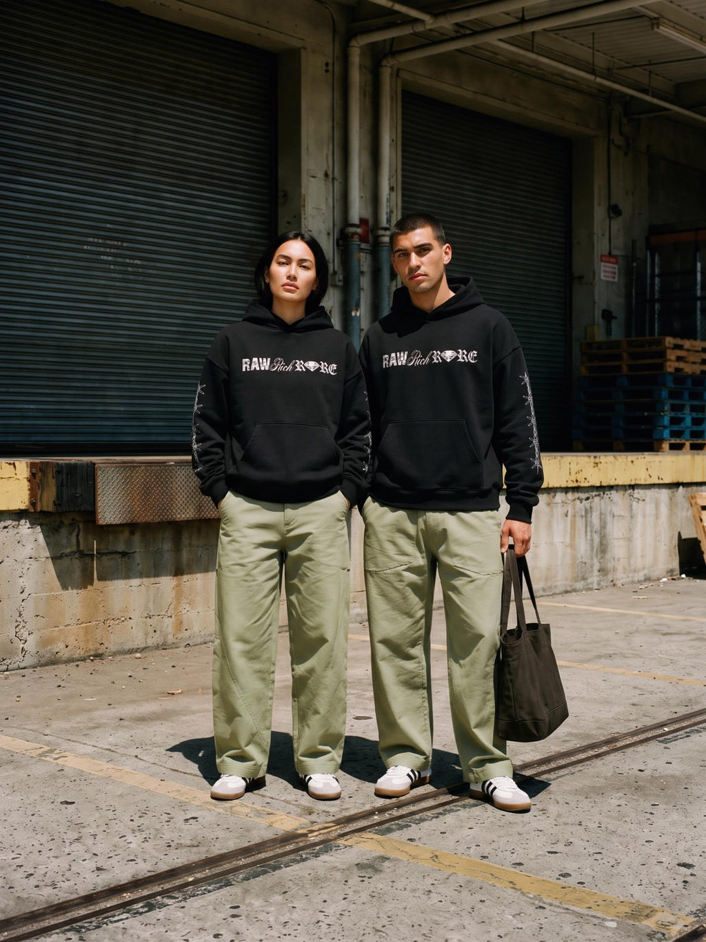 Raw Rich Rare X RisenRetro Essential Heavyweight Hoodie