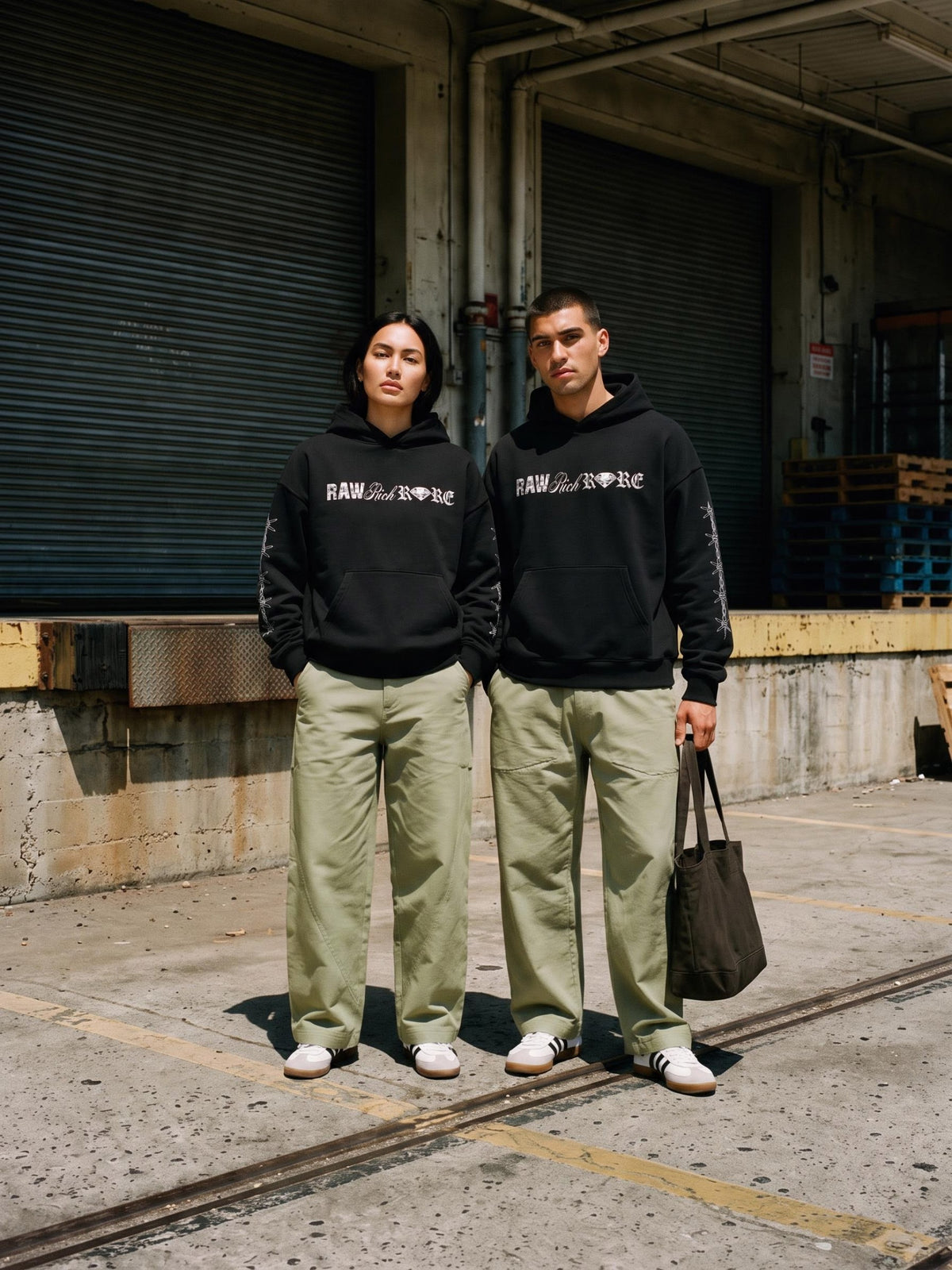 Raw Rich Rare X RisenRetro Essential Heavyweight Hoodie