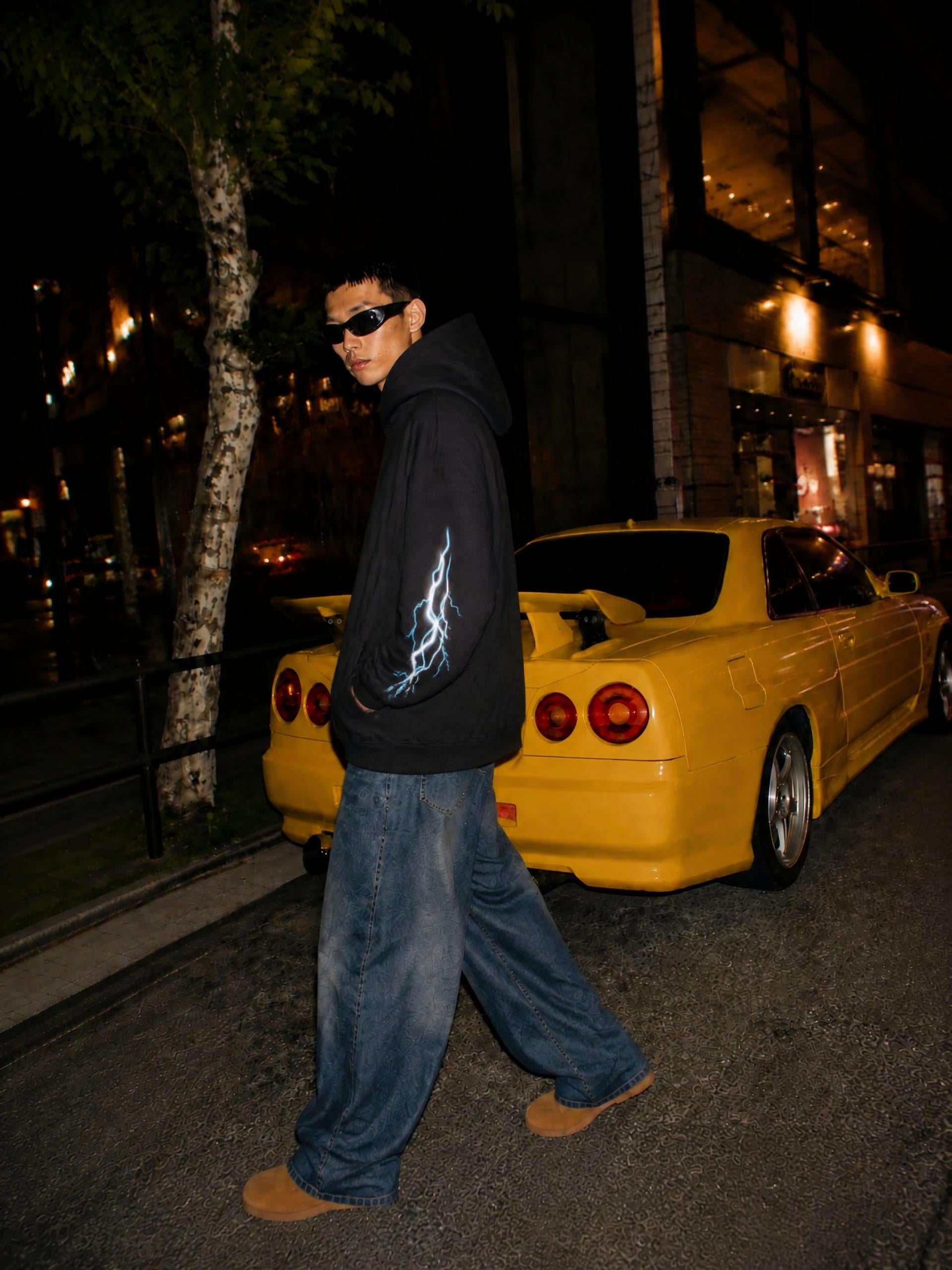 SAYLESS V2 X RisenRetro Oversize Fleeced Hoodie