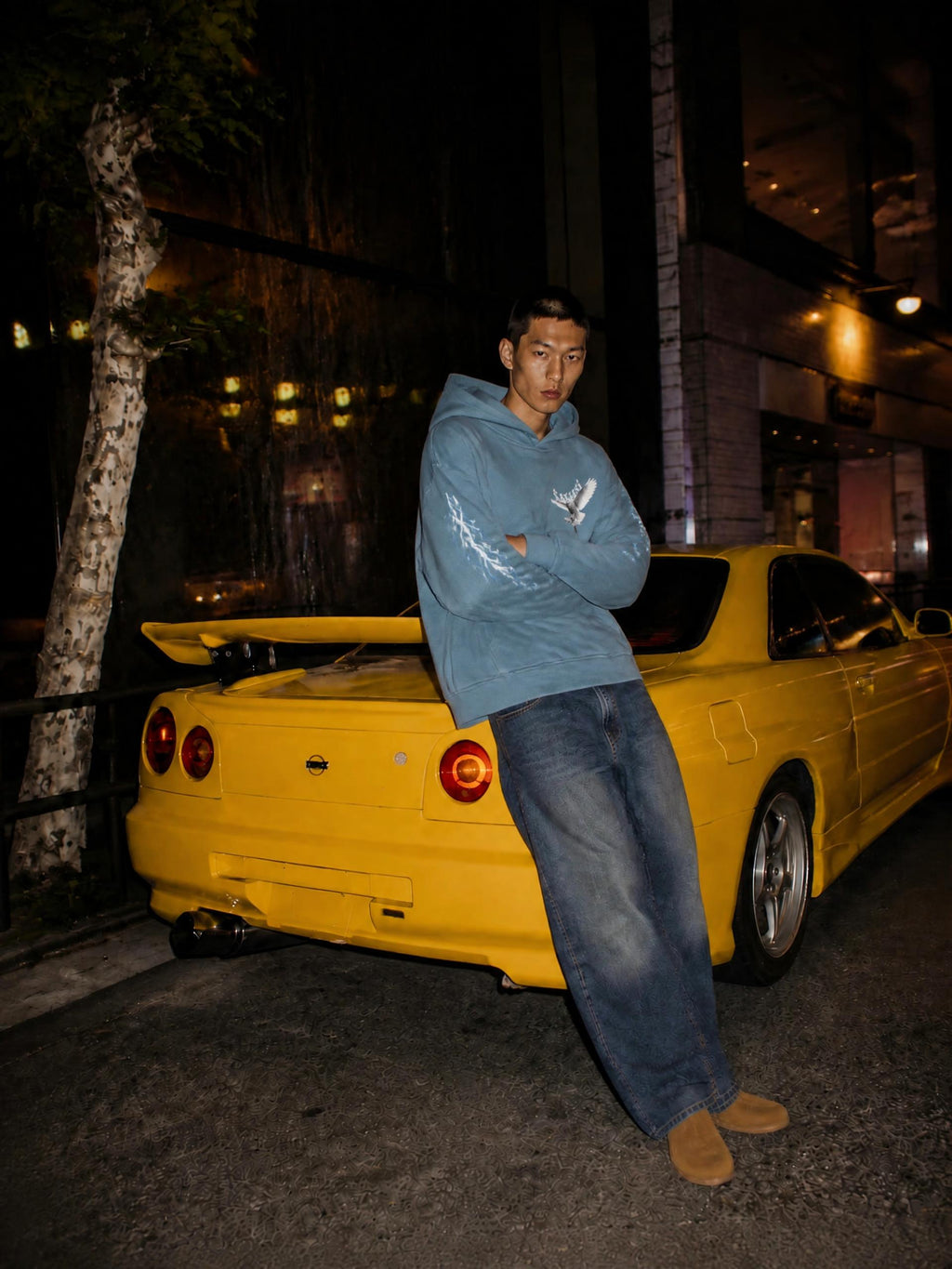 SAYLESS X RISENRETRO Oversize Fleeced Hoodie