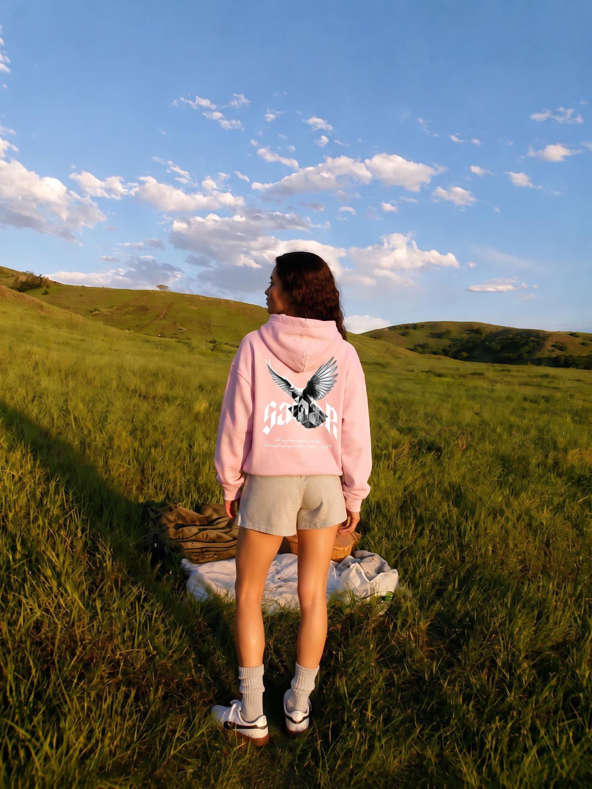 Sabar X Risen Retro Essential Heavyweight Hoodie
