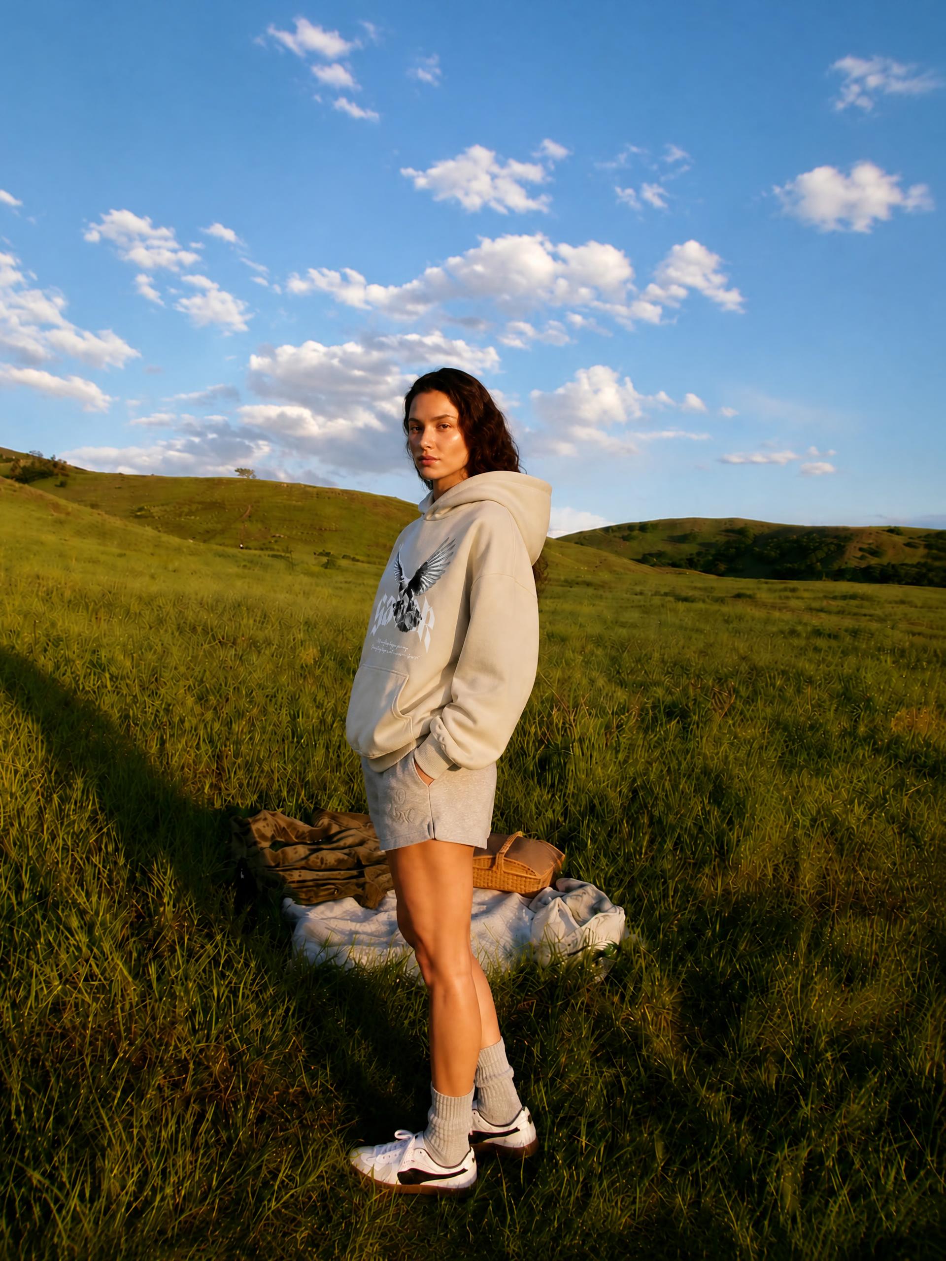 Sabar X Risen Retro Essential Heavyweight Hoodie