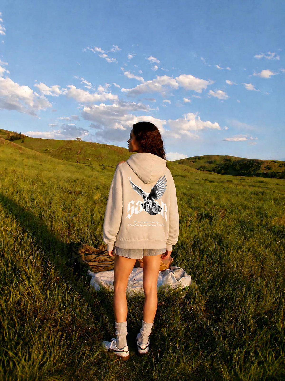 Sabar X Risen Retro Essential Heavyweight Hoodie
