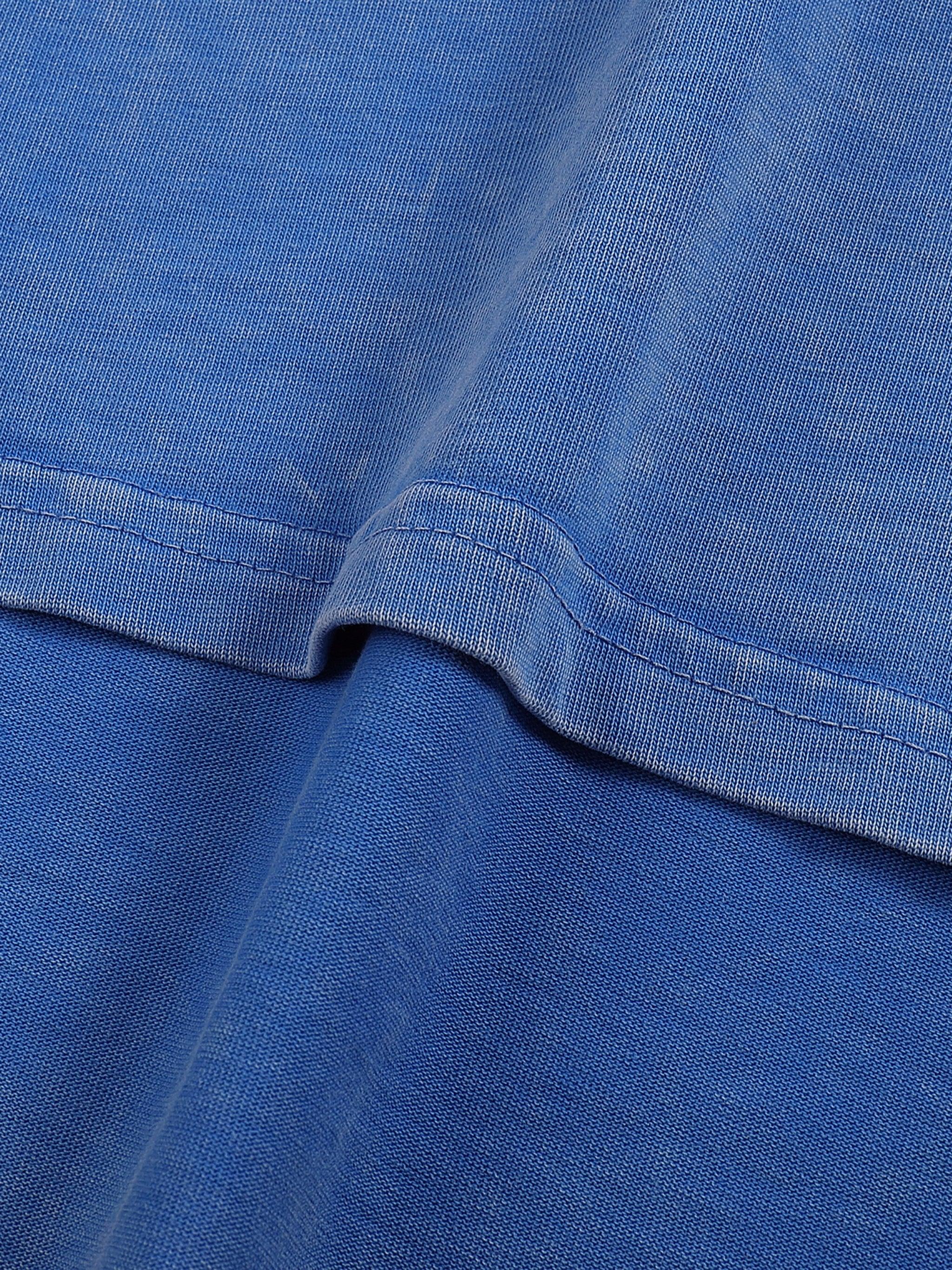 Sher-e-Punjab: Nalwa Edition X Risen Retro Snow Washed Oversized Cotton T-Shirt