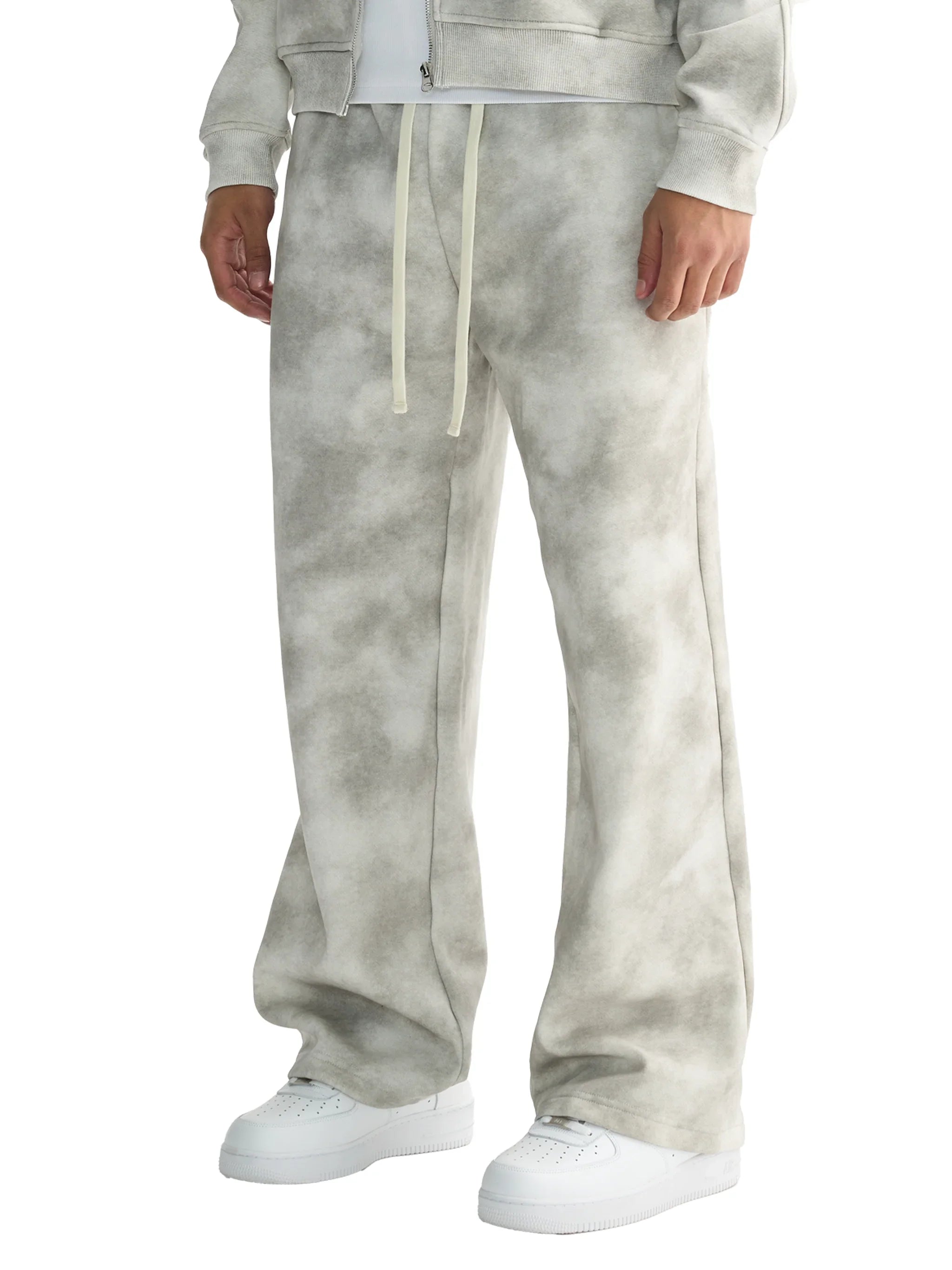 Force of Will X Risen Retro Dirty Washed Fleece Sweatpants