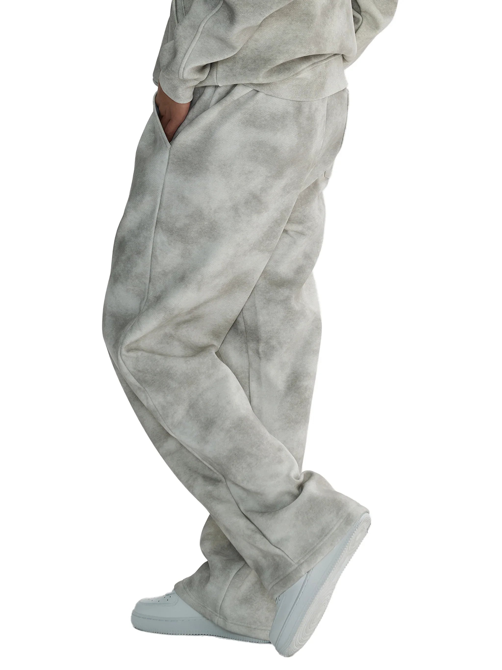 Force of Will X Risen Retro Dirty Washed Fleece Sweatpants