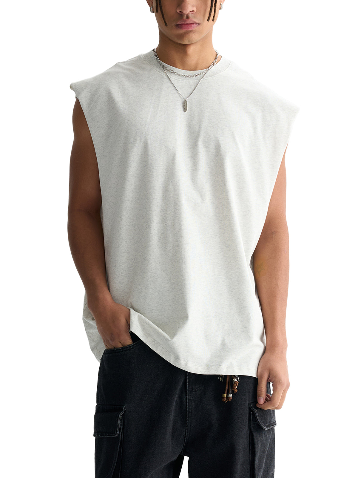 The Khalsa Spirit | RisenRetro | Raw Edge Cotton Tank Top