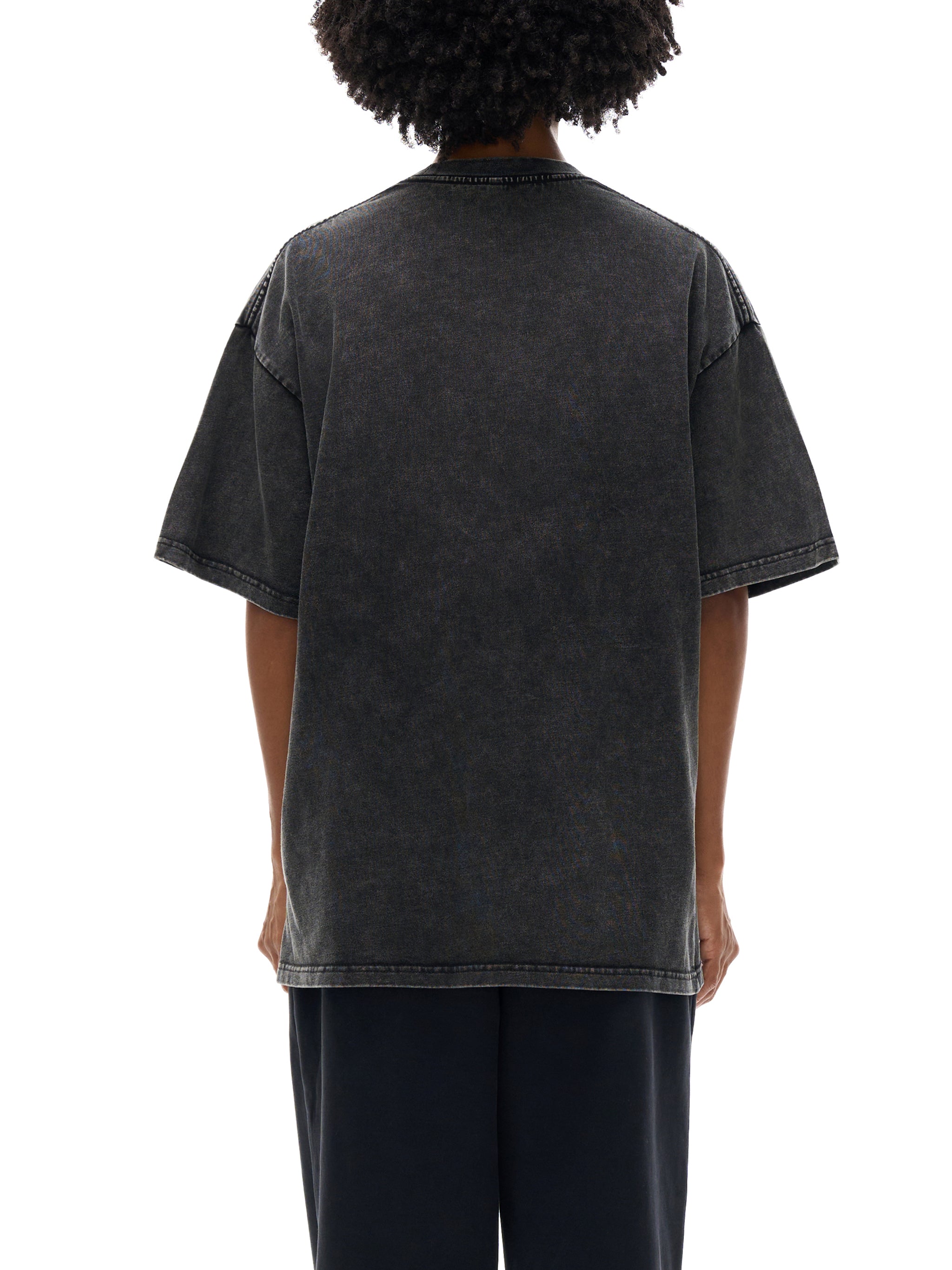RAW RICH RARE X Risen Retro V2 Snow Washed Oversized Cotton T-Shirt