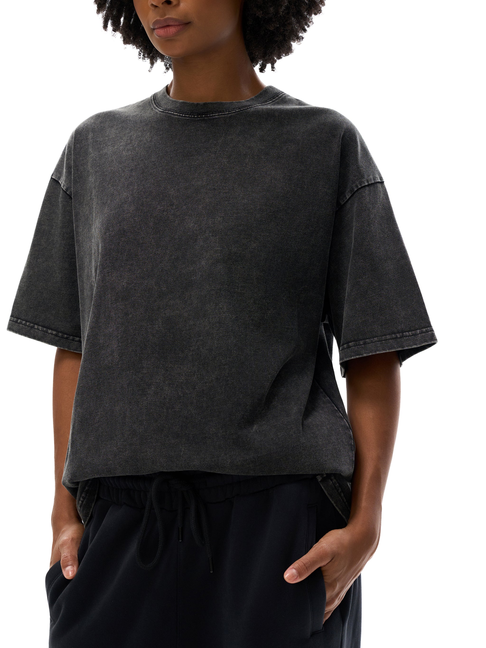 SAYLESS 2 X RisenRetro Snow Washed Oversized Cotton T-Shirt