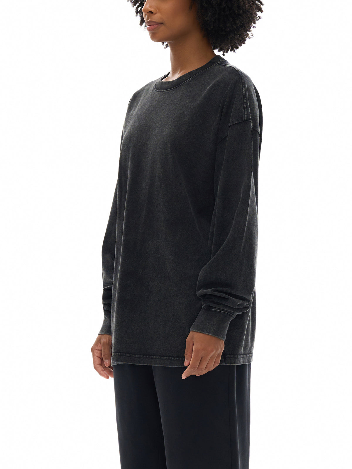Tiger Roar SMW | RisenRetro | Acid Wash Oversize Long Sleeve T-Shirt