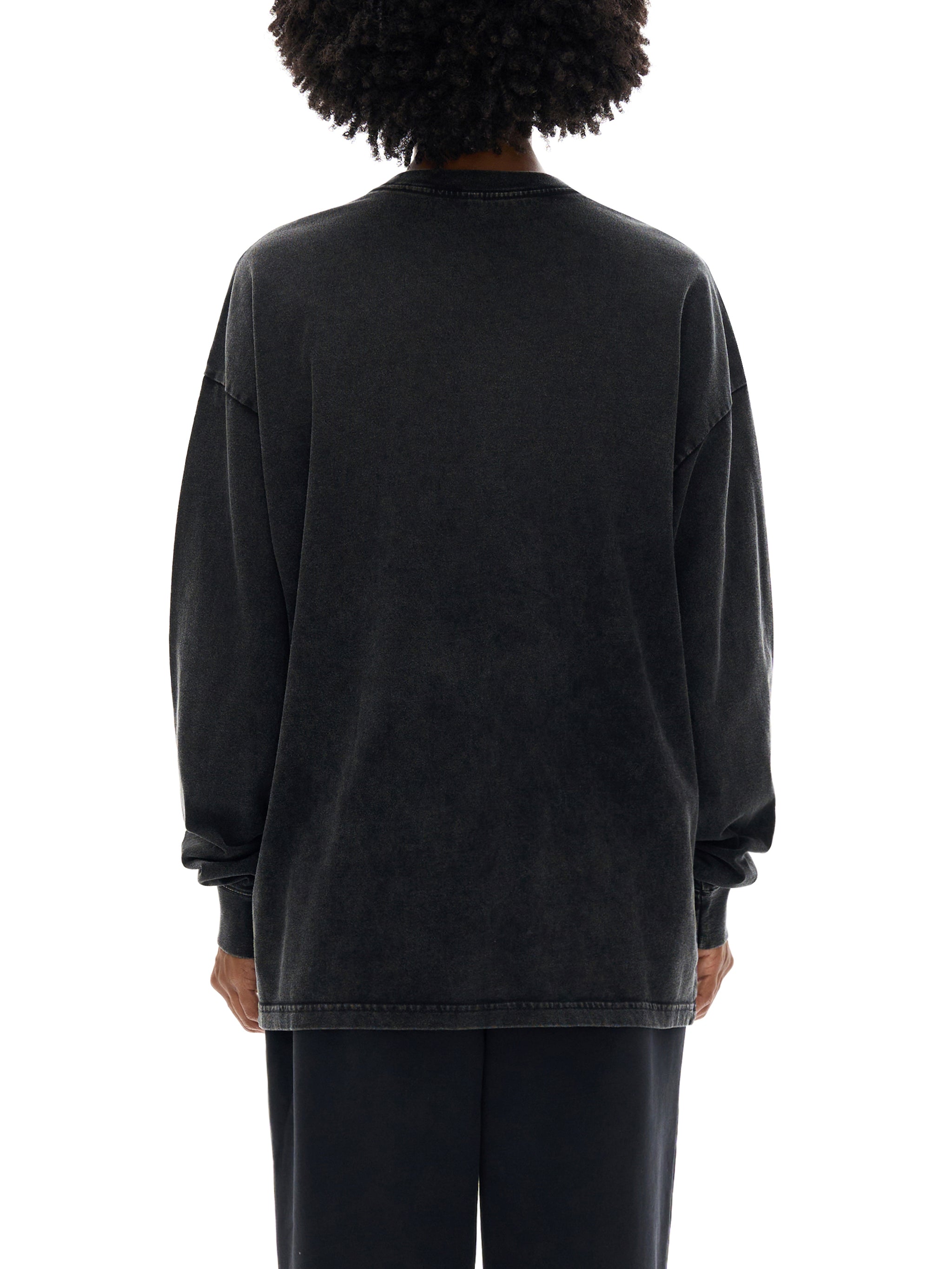 Don't Sleep on your Dreams X RisenRetro Acid Wash Oversize Long Sleeve T-Shirt
