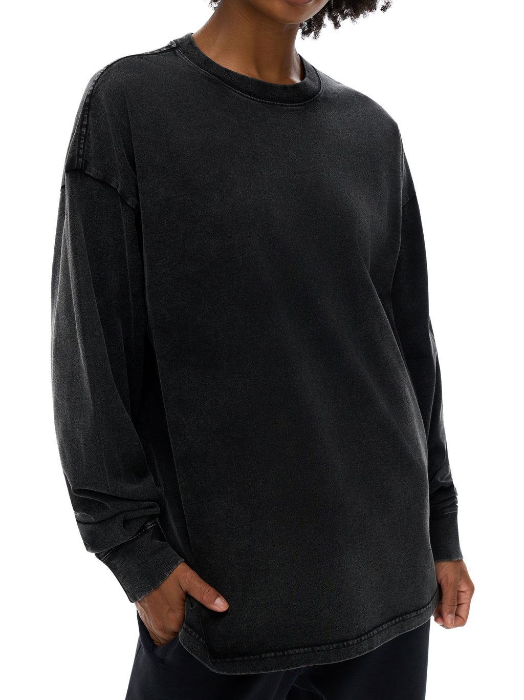 Tiger Roar SMW | RisenRetro | Acid Wash Oversize Long Sleeve T-Shirt