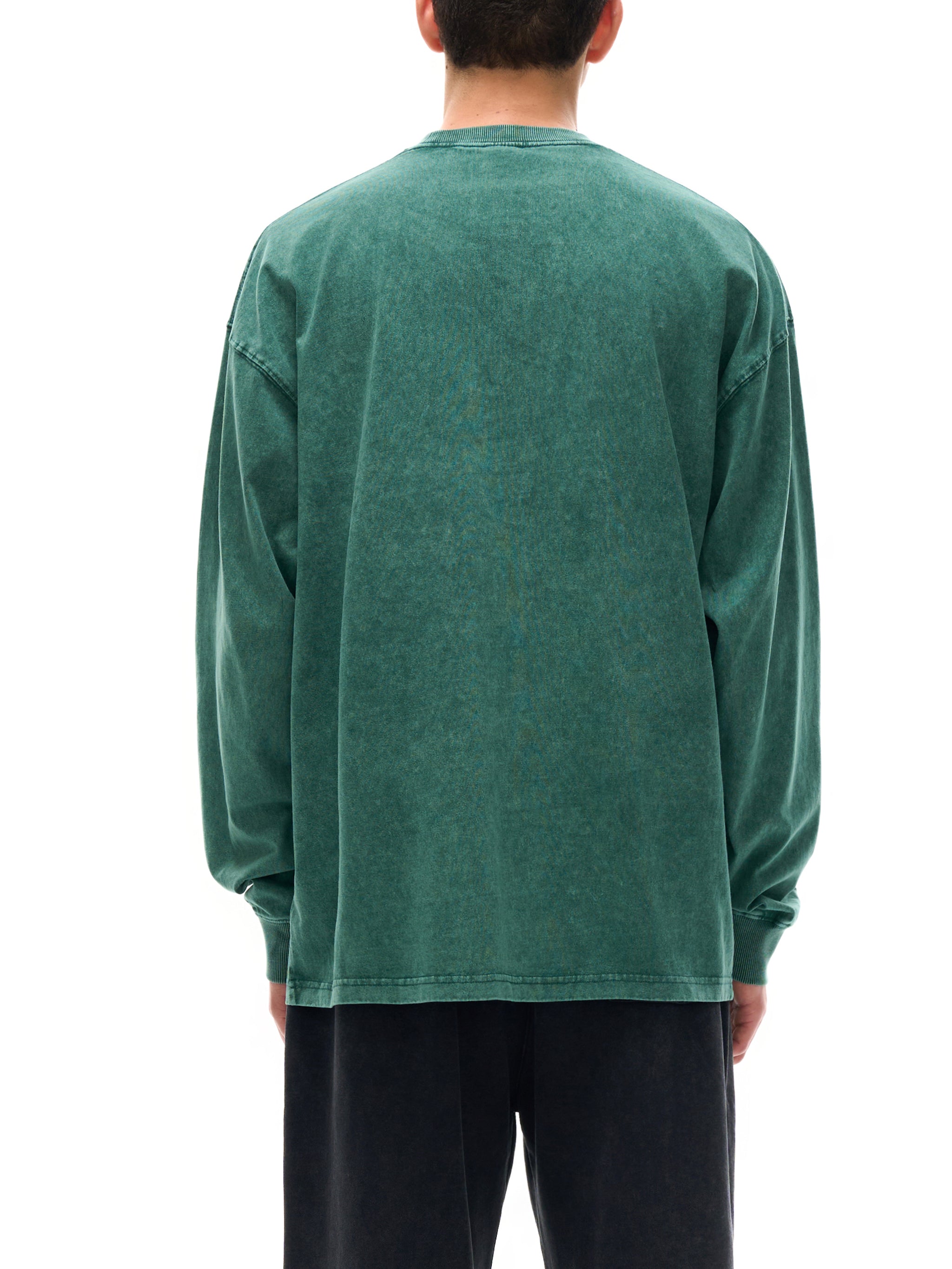 SAYLESS X RisenRetro Acid Wash Oversize Long Sleeve T-Shirt