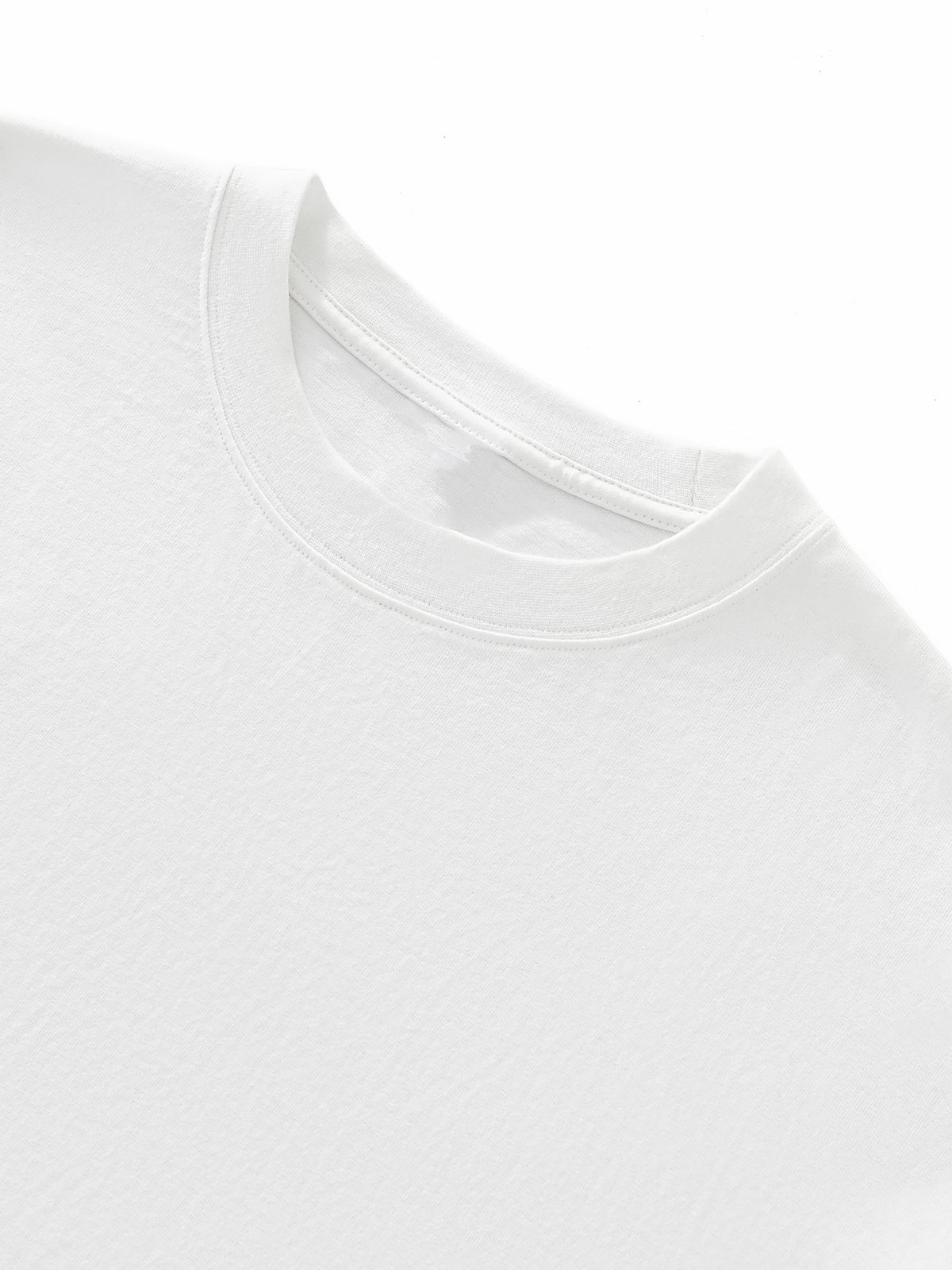 SMW | SIGNED TO GOD | Layered Contrast Sleeve Cotton T-Shirt