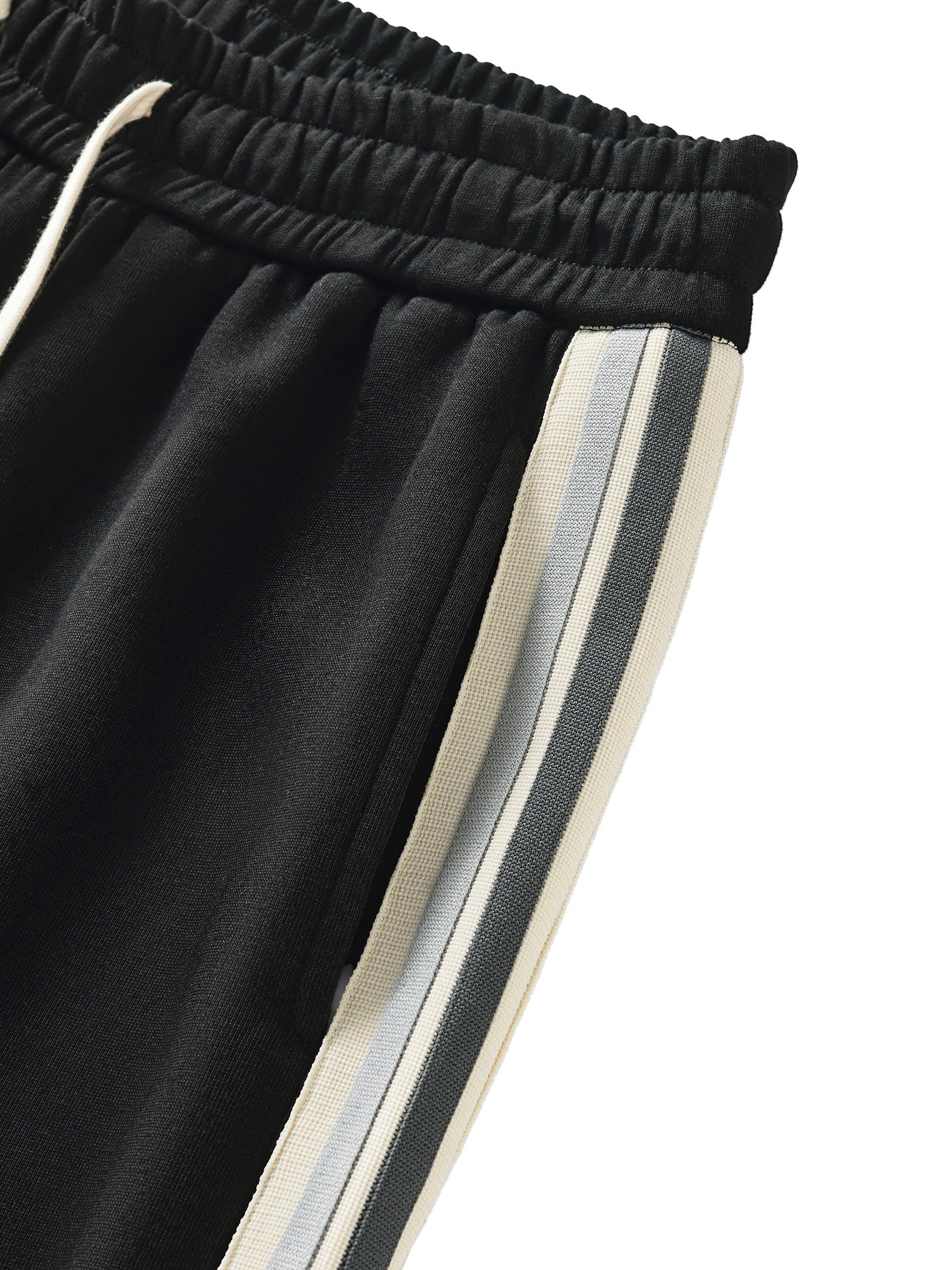 Motion Set X RisenRetro Contrast Side-Stripe Straight-Leg  Pants