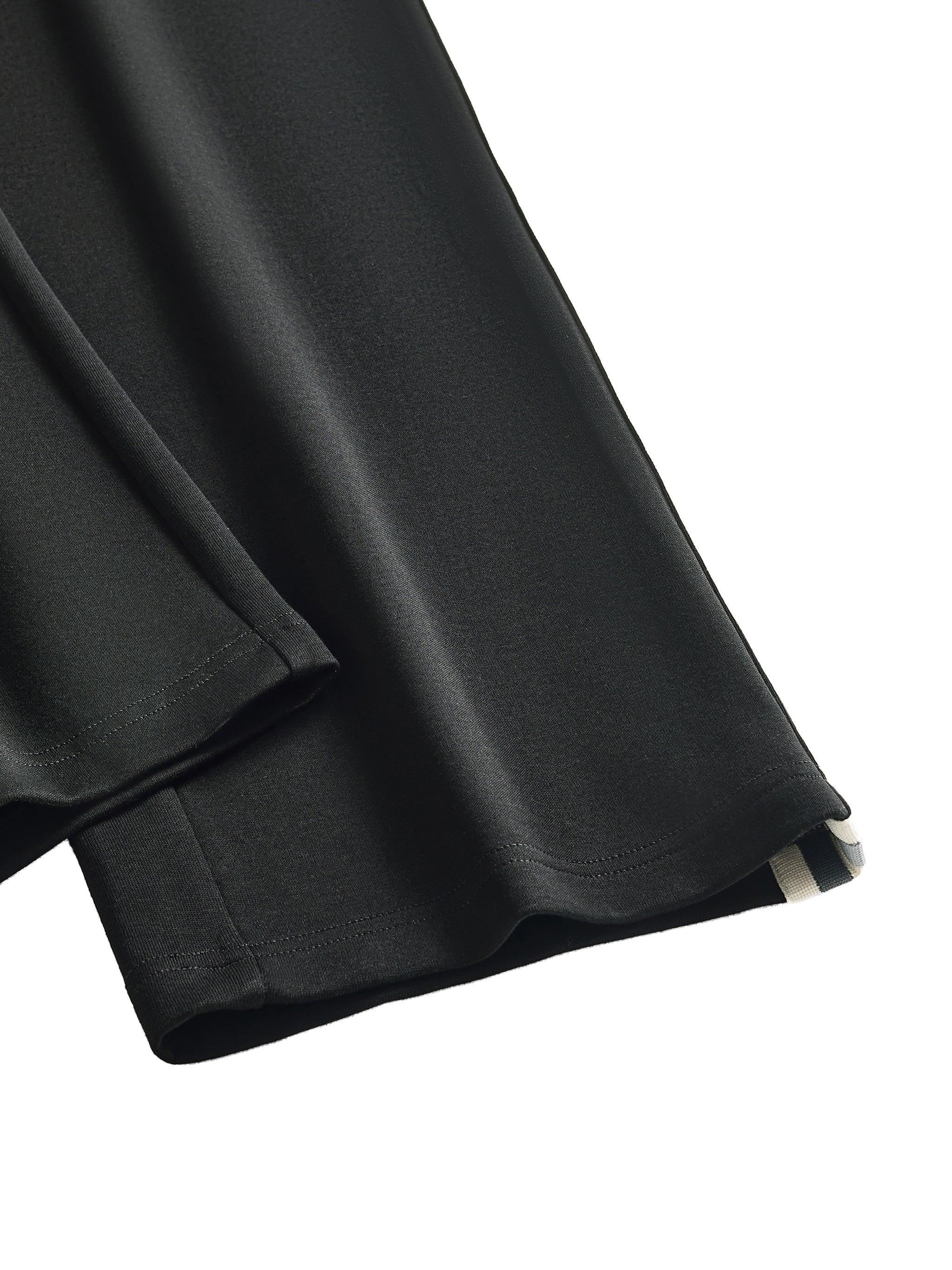 Motion Set X RisenRetro Contrast Side-Stripe Straight-Leg  Pants