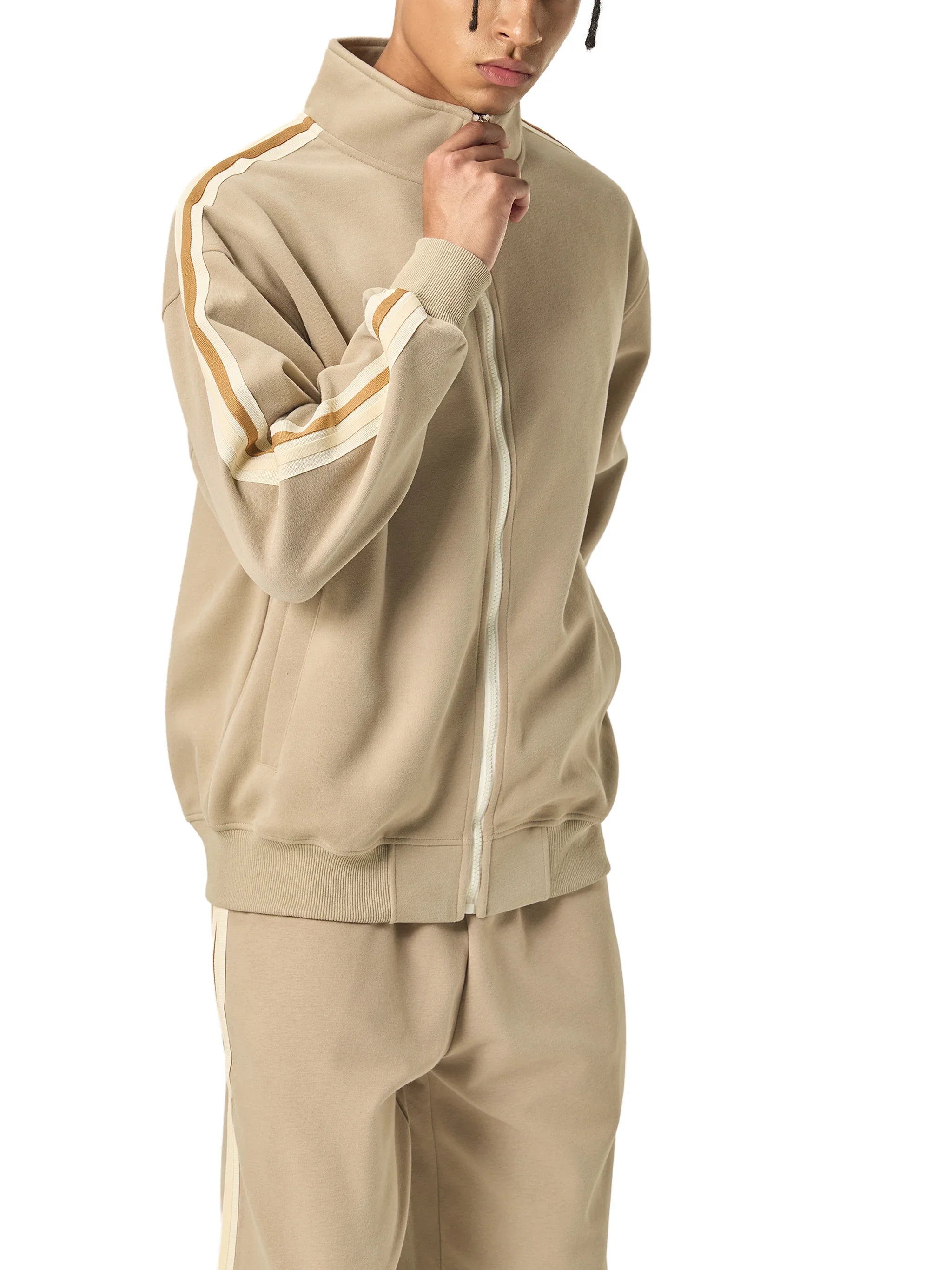 Veste Motion Set X RisenRetro à col montant et bande latérale contrastée