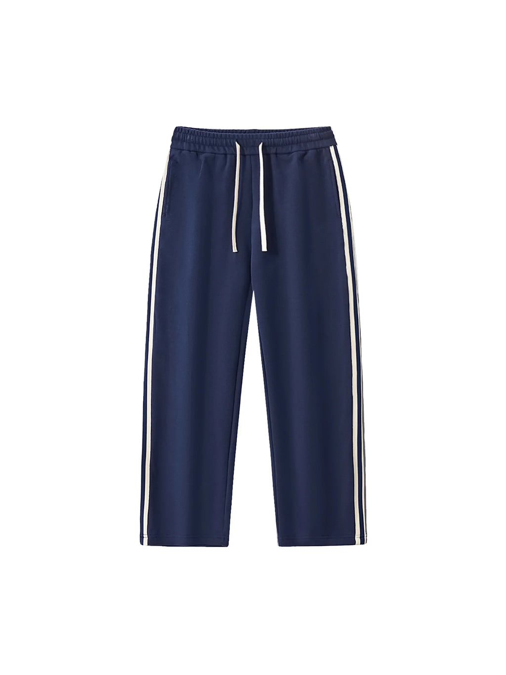 Motion Set X RisenRetro Contrast Side-Stripe Straight-Leg  Pants